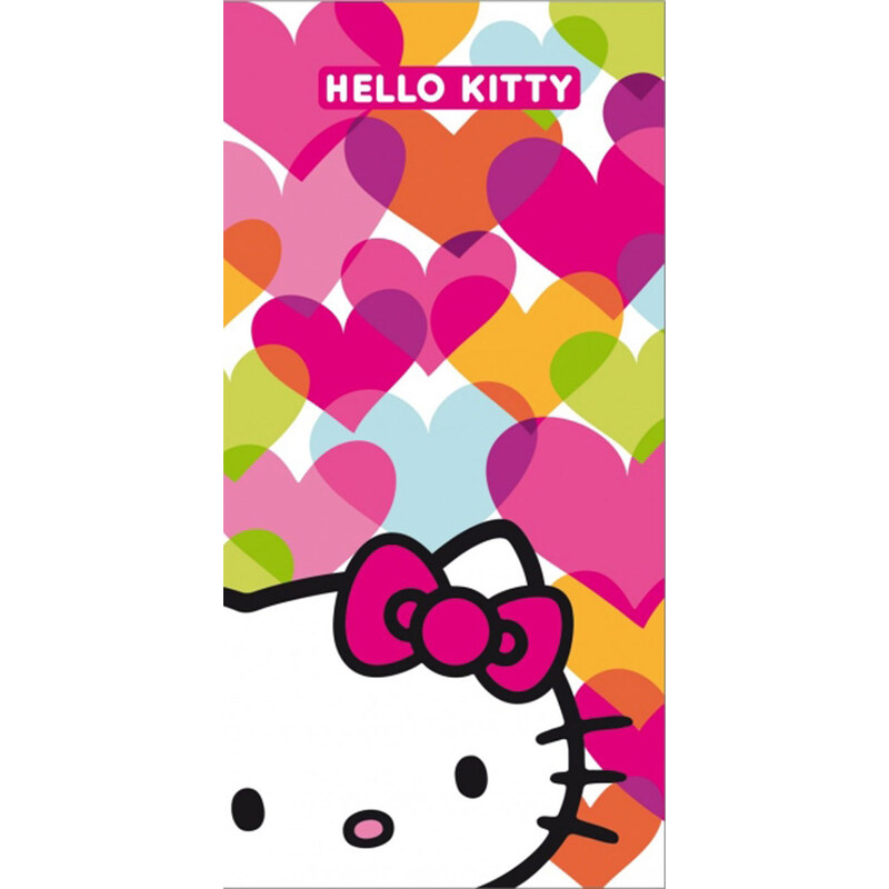 Dětská osuška Hello Kitty Mimi Love 75/150