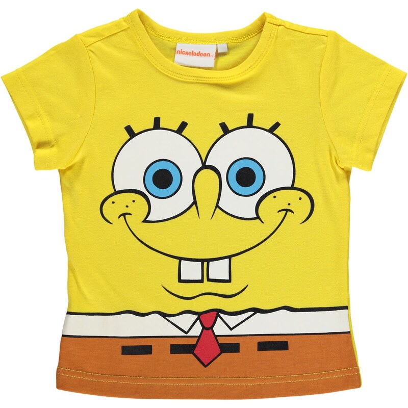 Character Short Sleeve T Shirt Infant Girls, spongebob
