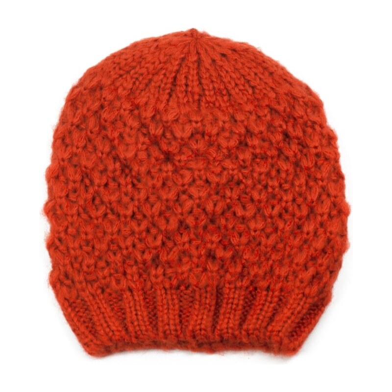 Art of Polo Oranžová zimní čepice