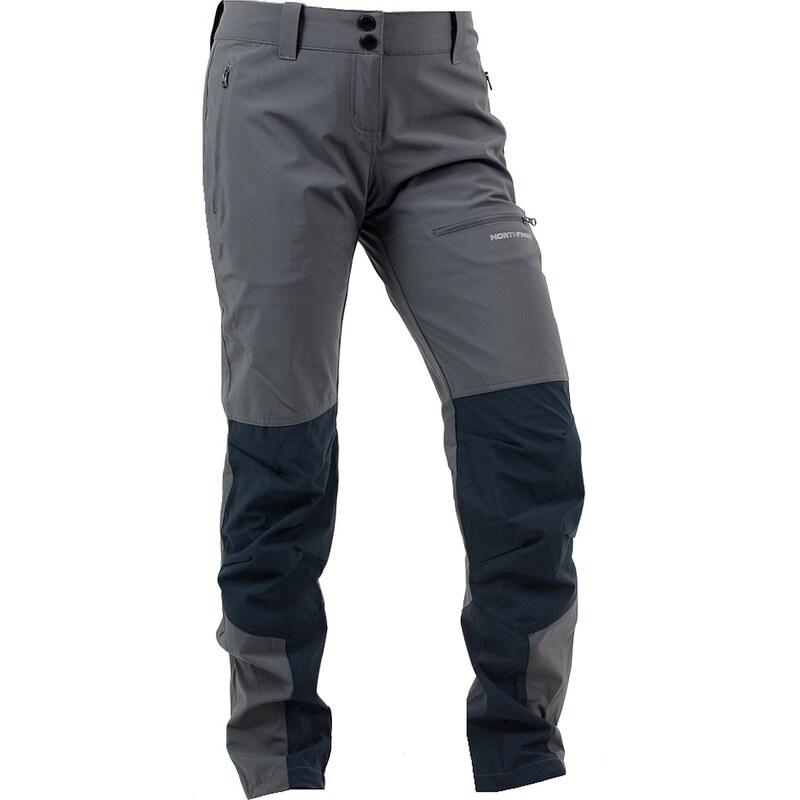 Dámské 3-vrstvé softshellové kalhoty NORTHFINDER LAURA NO-4183OR TMAVĚ