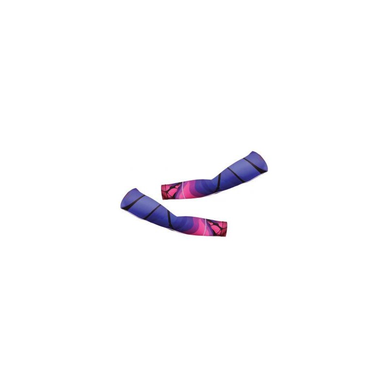 Nessi Běžecké návleky na ruce ARO-46 - Violet twig Velikost: S/M