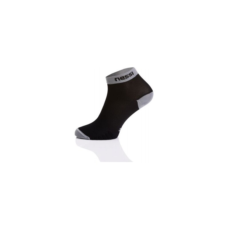 Nessi Běžecké ponožky RSN-10 - Černá+šedá