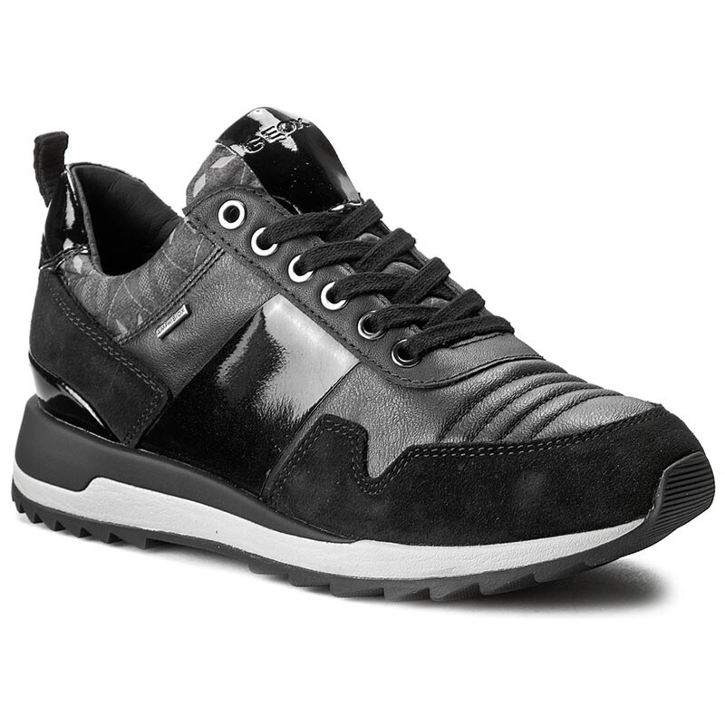 Sneakersy GEOX - D Aneko B Abx A D643FA 022BN C9999 Černá