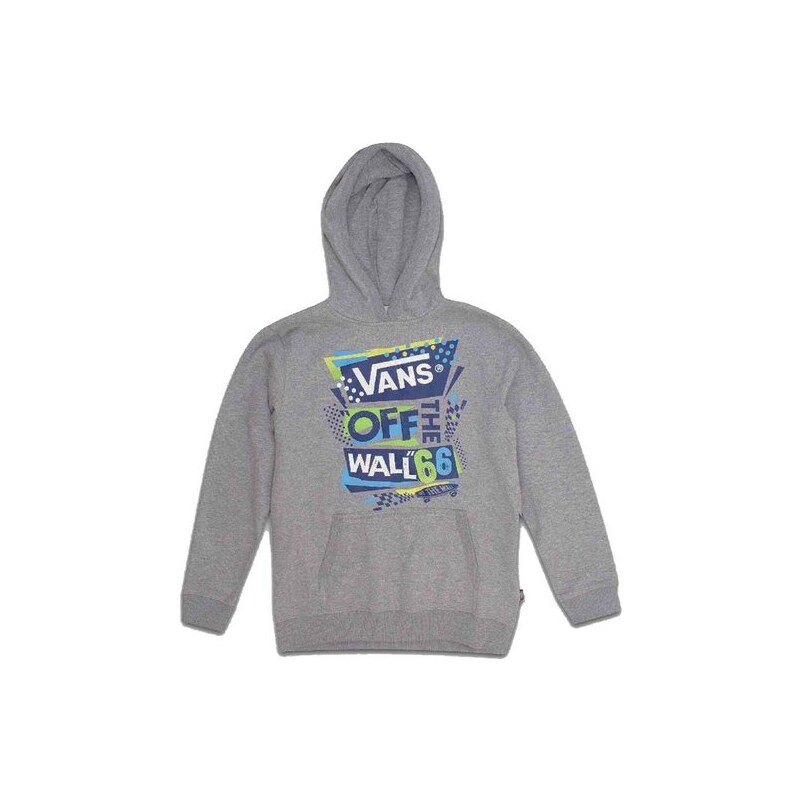 Dětská mikina Vans Stenciled II pullover boys concrete heather XL