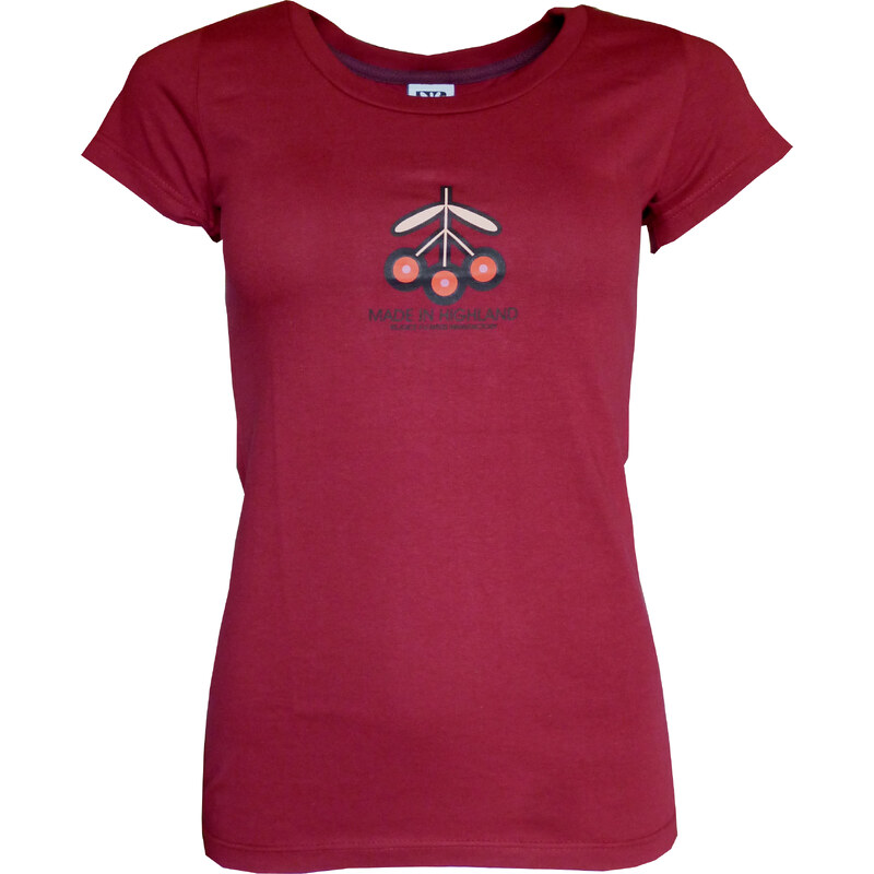 Dámské bavlněné tričko Rejoice - Gentiana Women (červené)