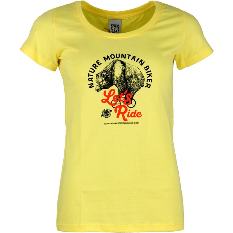 Dámské bavlněné tričko Rejoice - Gentiana Women (žluté)