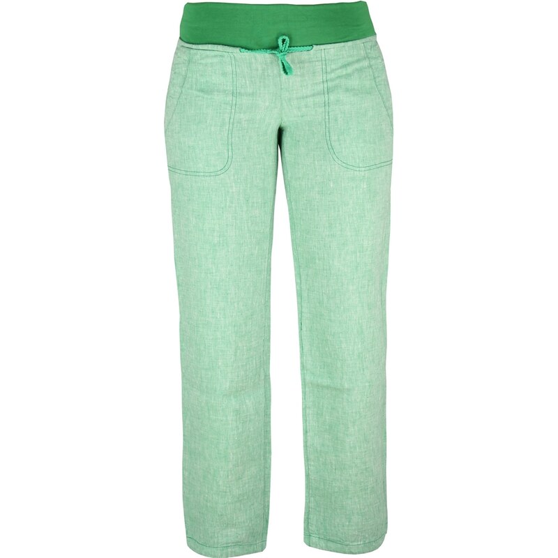 Dámské lněné kalhoty Rejoice - Urtica (zelené)