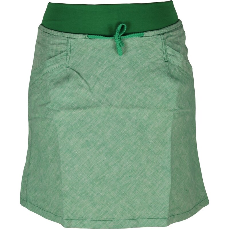 Dámská lněná sukně Rejoice - Urtica skirt (zelená)