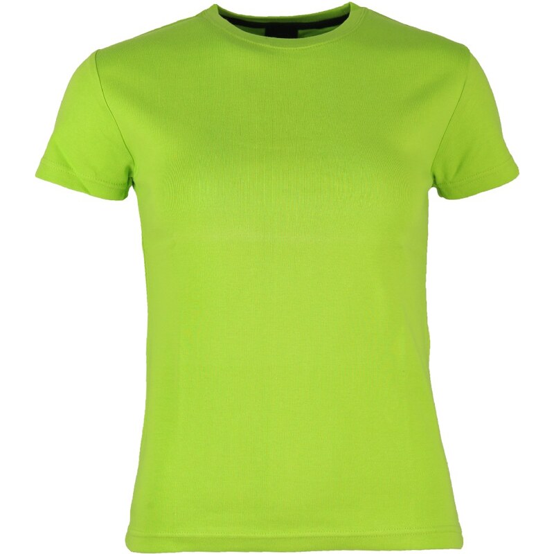 Dámské bavlněné tričko Rejoice Black - Ruby s potiskem (zelené)