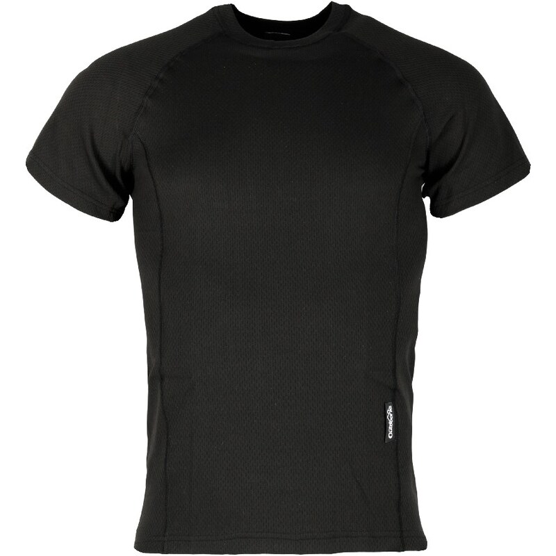 Pánské funkční triko Outdooria - Silver line II (černé)