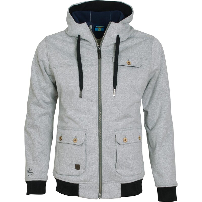 Pánská softshellová bunda Woox - Woolshell Men´s Jacket Grey