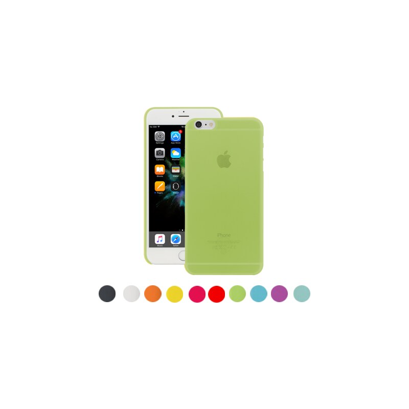 Pouzdro / kryt pro Apple iPhone 6 / 6S - Ozaki, O!Coat 0,3 Jelly Green - VÝPRODEJ