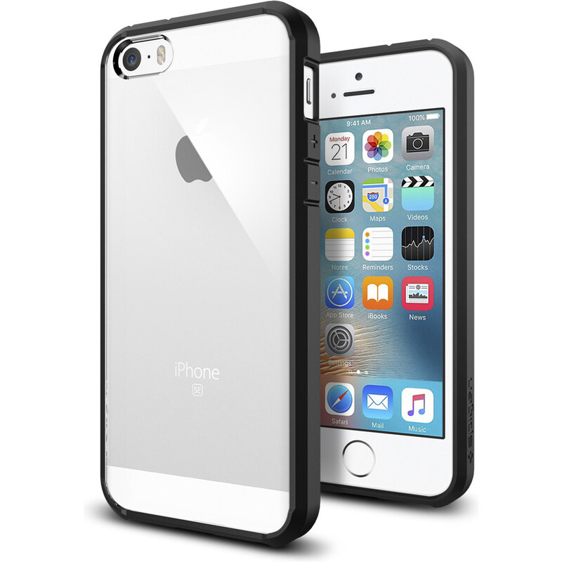 Pouzdro / kryt pro Apple iPhone 5 / 5S / SE - Spigen, Ultra Hybrid Black