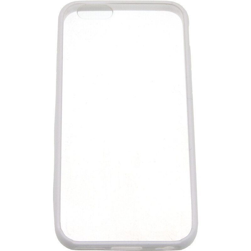 Kryt na mobilní telefon Apple iPhone 6 transparentní matný okraj KT0056-0101