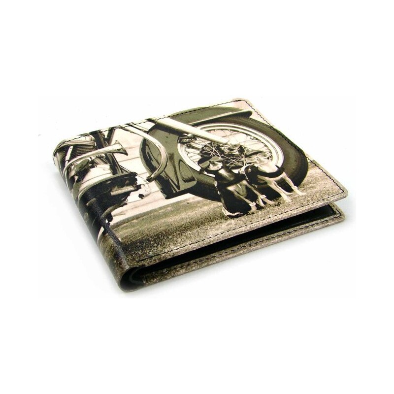 Golunski Malá retro kožená peněženka