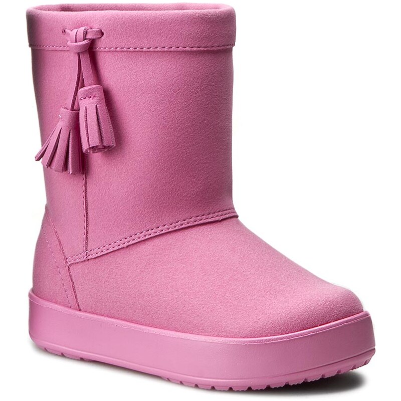Boty CROCS - Lodgepoint Boot K 203751 Party Pink