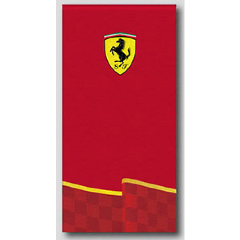 Halantex Osuška Ferrari červená 75x150