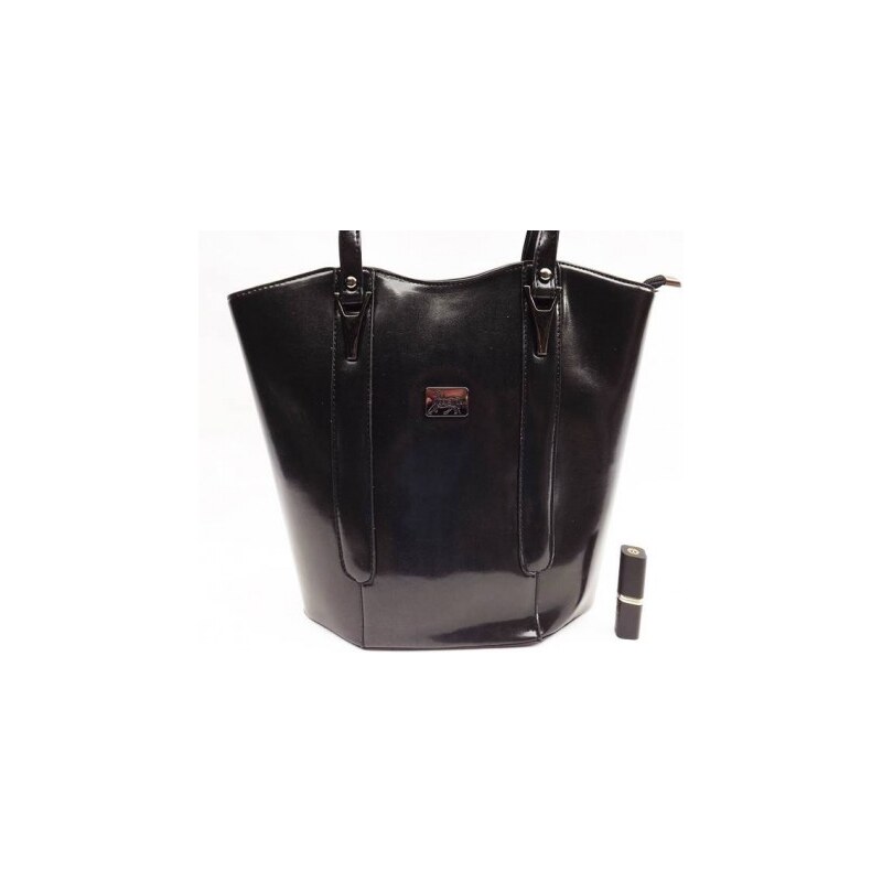 Stylová dámská kabelka, Barva Černá 869-bb