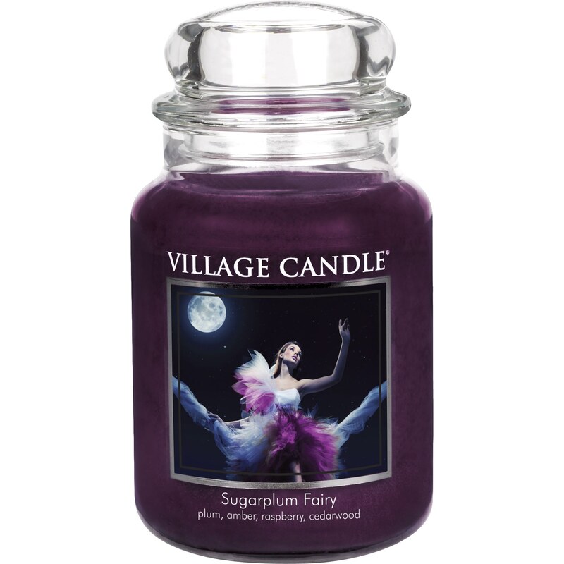 Village Candle Svíčka ve skle Sugarplum Fairy - velká