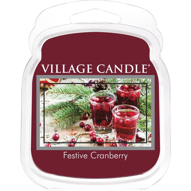Village Candle Vosk do aromalampy Festive Cranberry