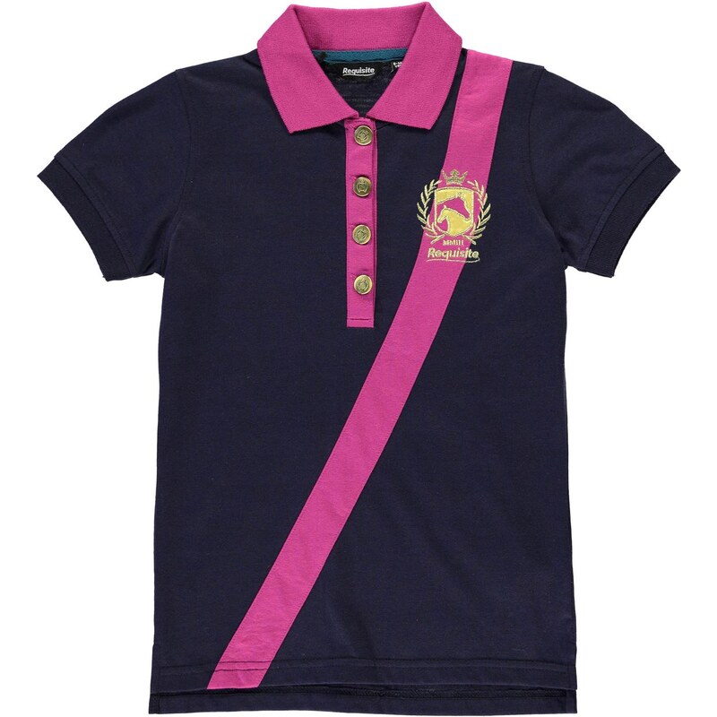 Requisite Sash Polo Shirt, navy
