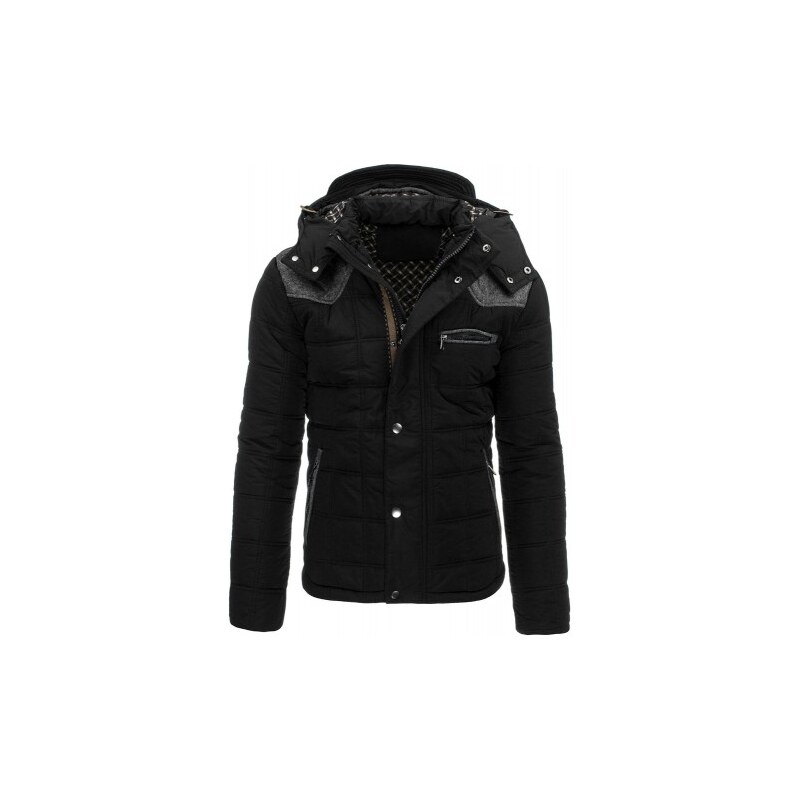 Pánská zimní bunda Mocasino černá - černá