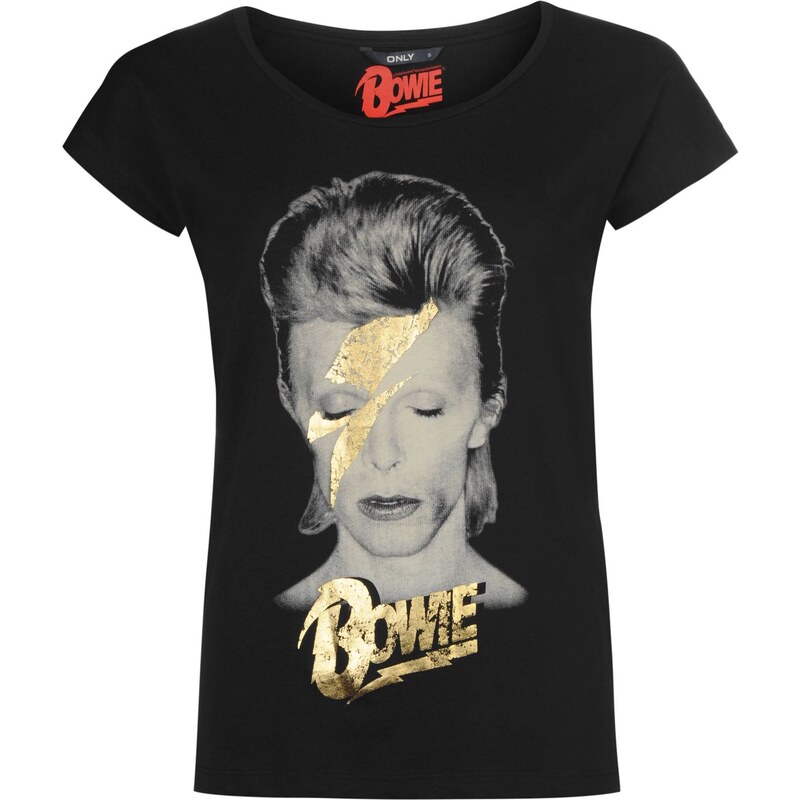 Only Bowie Short Sleeve T Shirt Black