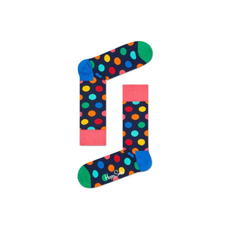 Happy Socks puntíkované pánské ponožky Big Dot