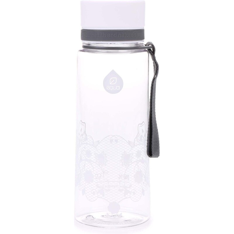 Plastová láhev s květovaným vzorem EQUA (600 ml)