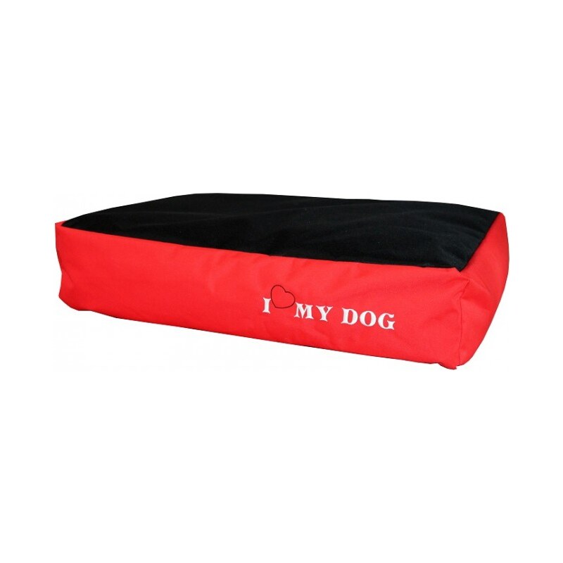 CRAZYSHOP psí matrace S, červená 80x60x20cm