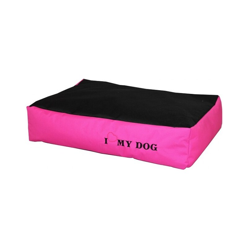CRAZYSHOP psí matrace S, růžová 80x60x20cm