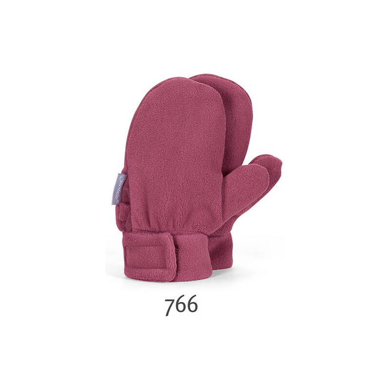 dětské flísové rukavice, palčáky - růžové Dahlie, STERNTALER