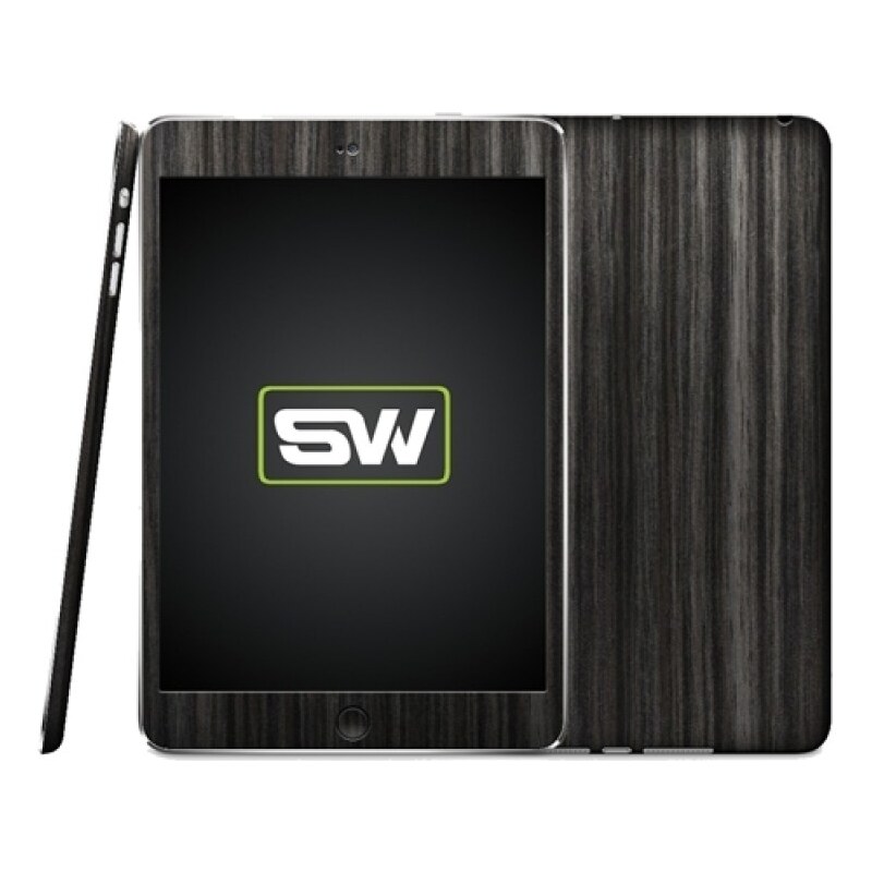 SlickWraps Dark Ebony Wood pro iPad Mini