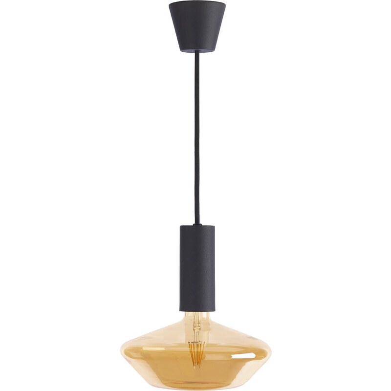 Sylvania SYLCONE PENDANT BLACK RETRO DC200