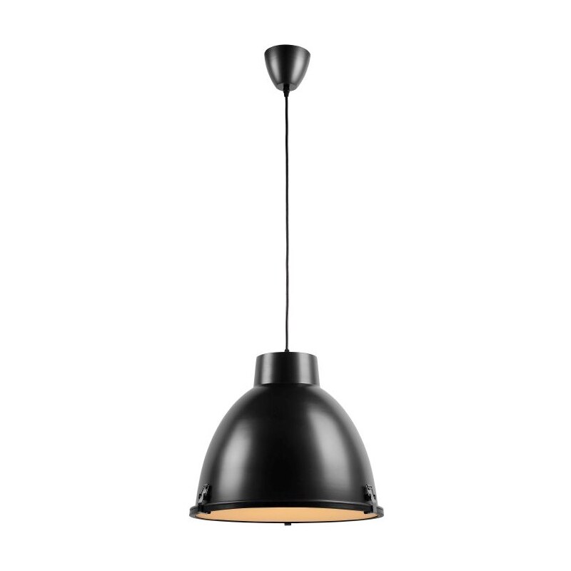 LUCIDE Industry-Bis - Pendant light - Ø 42 cm - Grey iron