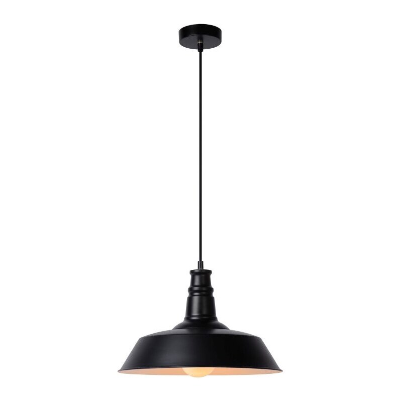 LUCIDE BARON - Pendant light - Ø 36 cm - Black