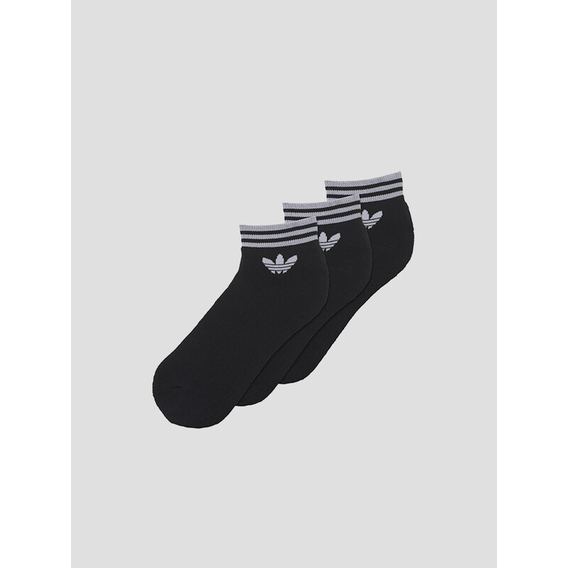 Ponožky adidas Originals TREFOIL ANK STR 3 Pack