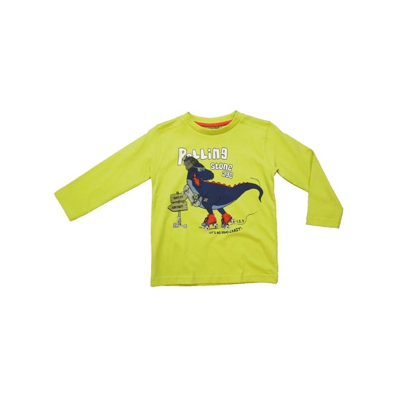 Carodel Chlapecké tričko s dinosaurem - zelené
