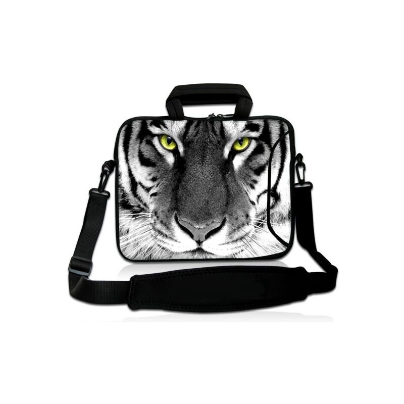 Huado taška přes rameno 15.6" Tygr černobílý