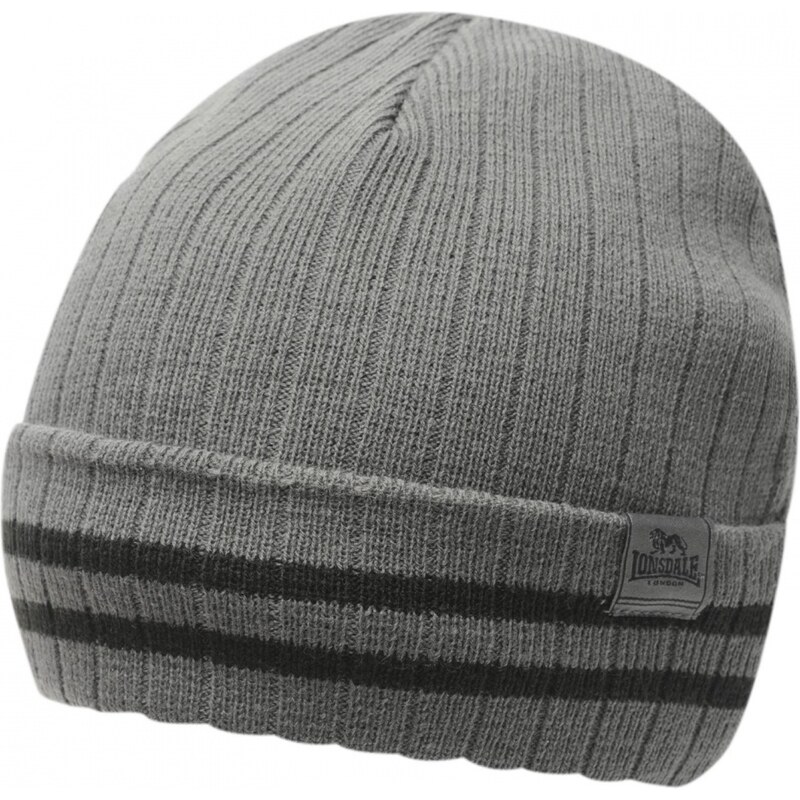 Lonsdale TurnUp Hat Jn 71, charcoal