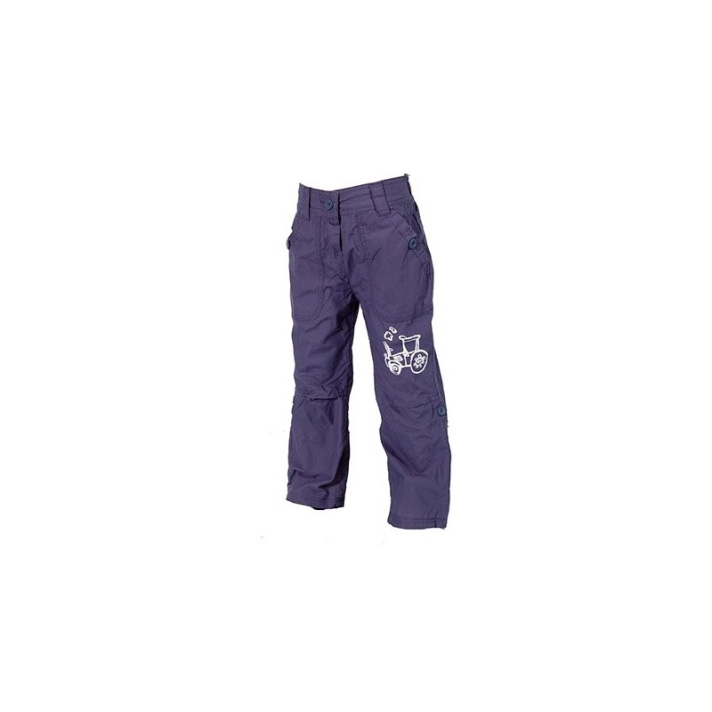 Bugga Chlapecké roll-up kalhoty s podšívkou - modré