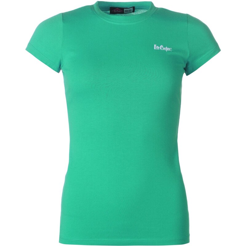 Lee Cooper Crew Neck T Shirt Ladies, green
