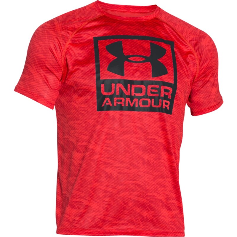 Pánské tričko Under Armour Boxed Logo Printed SS T