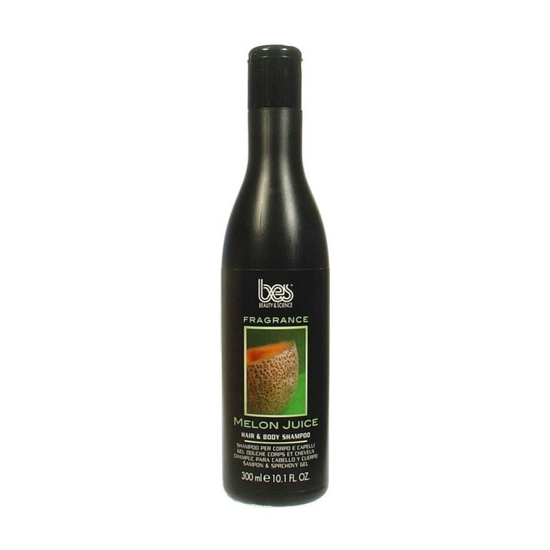 BES Fragrance Melon Juice vlasový a tělový šampon s vůní melounu 300ml