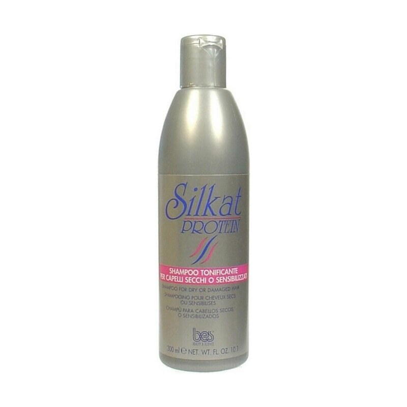 BES Silkat Protein Shampoo Tonificante - regenerační šampon na vlasy 300ml