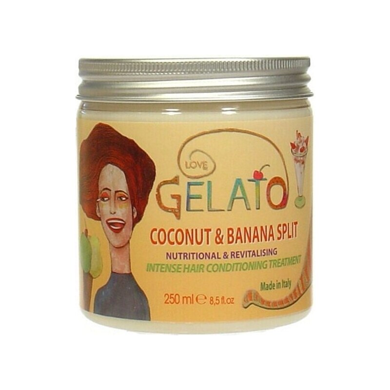 BES Gelato Hair Treatment Kokos a banán maska na poškozené vlasy 250ml