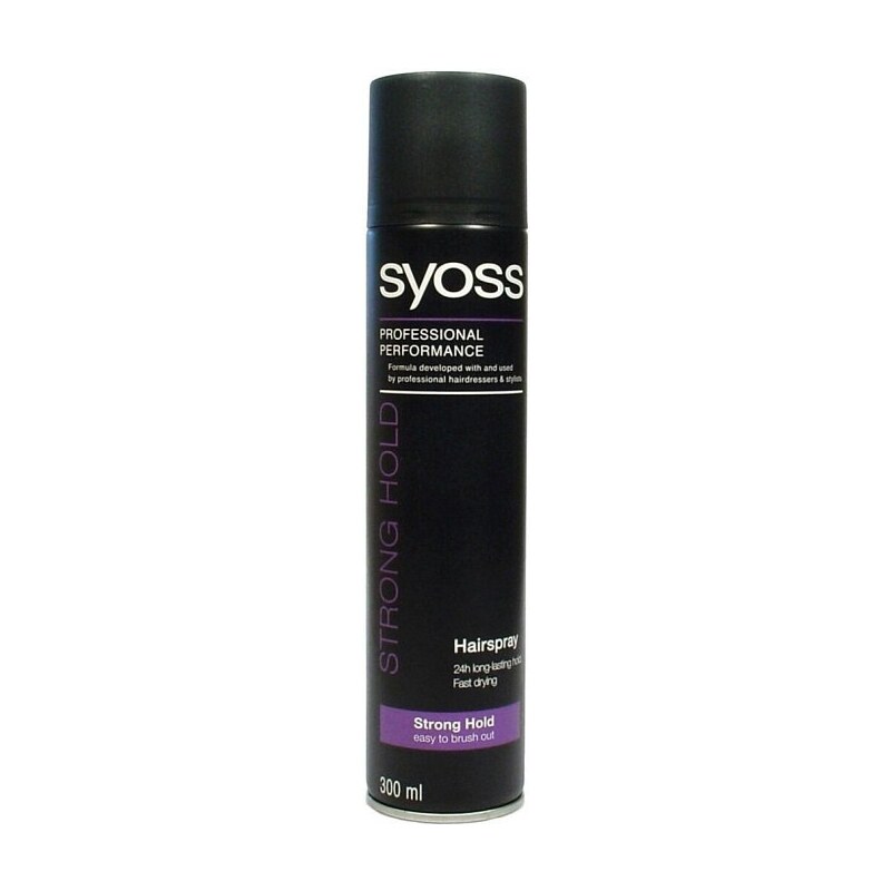 SYOSS Professional STRONG HOLD Hairspray lak pro silnou a flexibilní fixaci vlasů 300ml