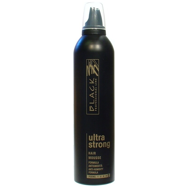 BLACK Styling Ultra Strong - pěnové tužidlo pro objem a lesk vlasů ultra tužící 400ml