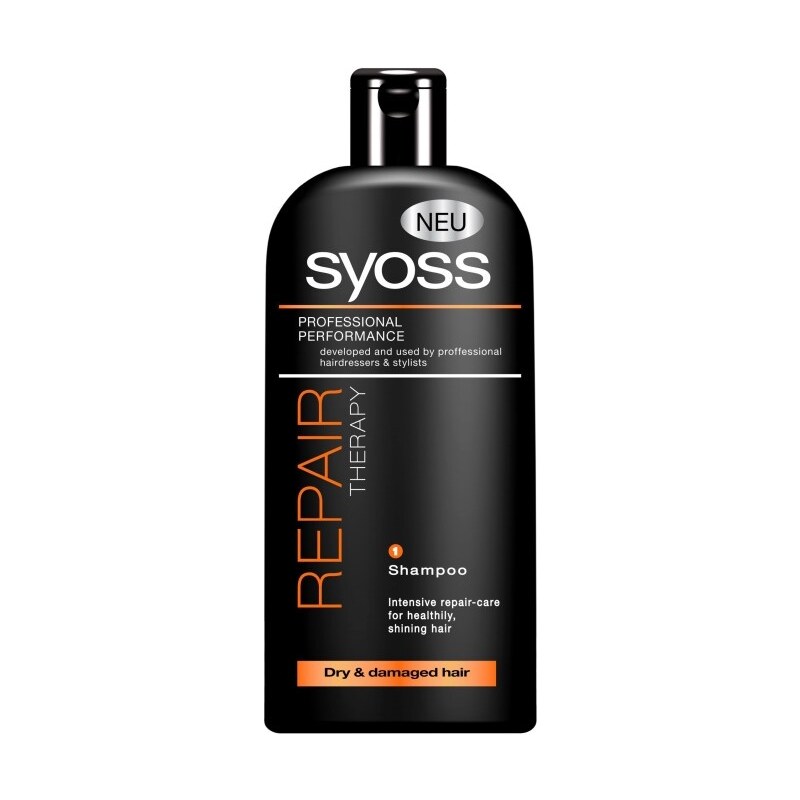 SYOSS Professional Syoss Repair Therapy šampon pro hloubkovou regeneraci 500ml
