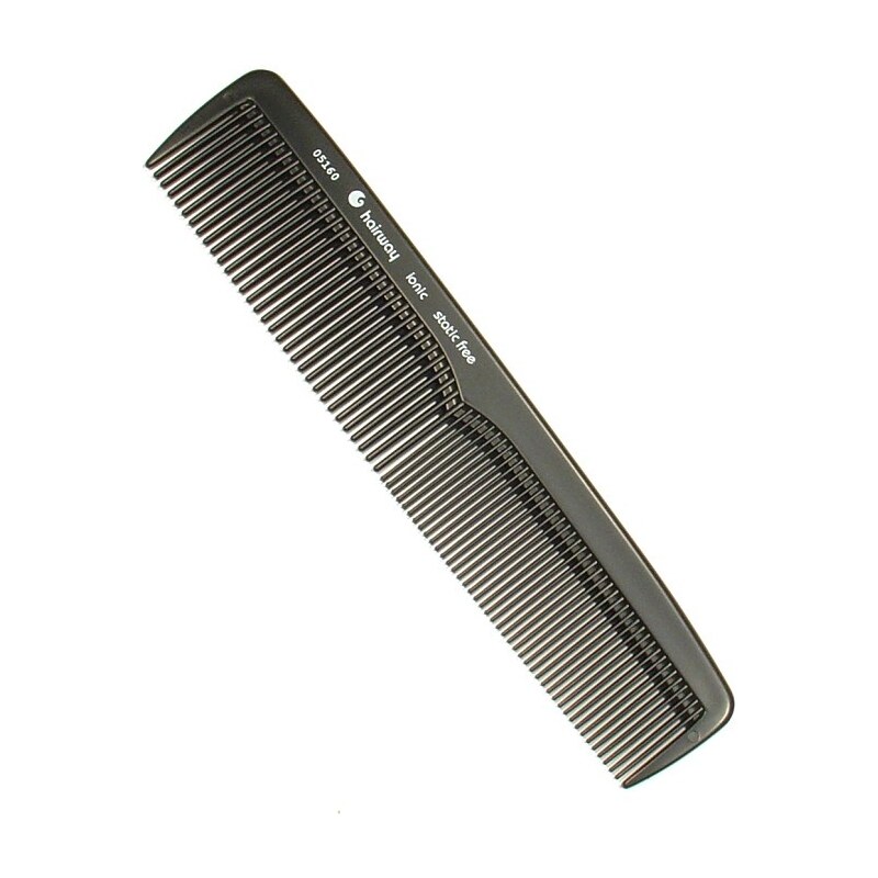 HAIRWAY Hřebeny Hřeben na stříhání vlasů Ionic 05160 - 192mm